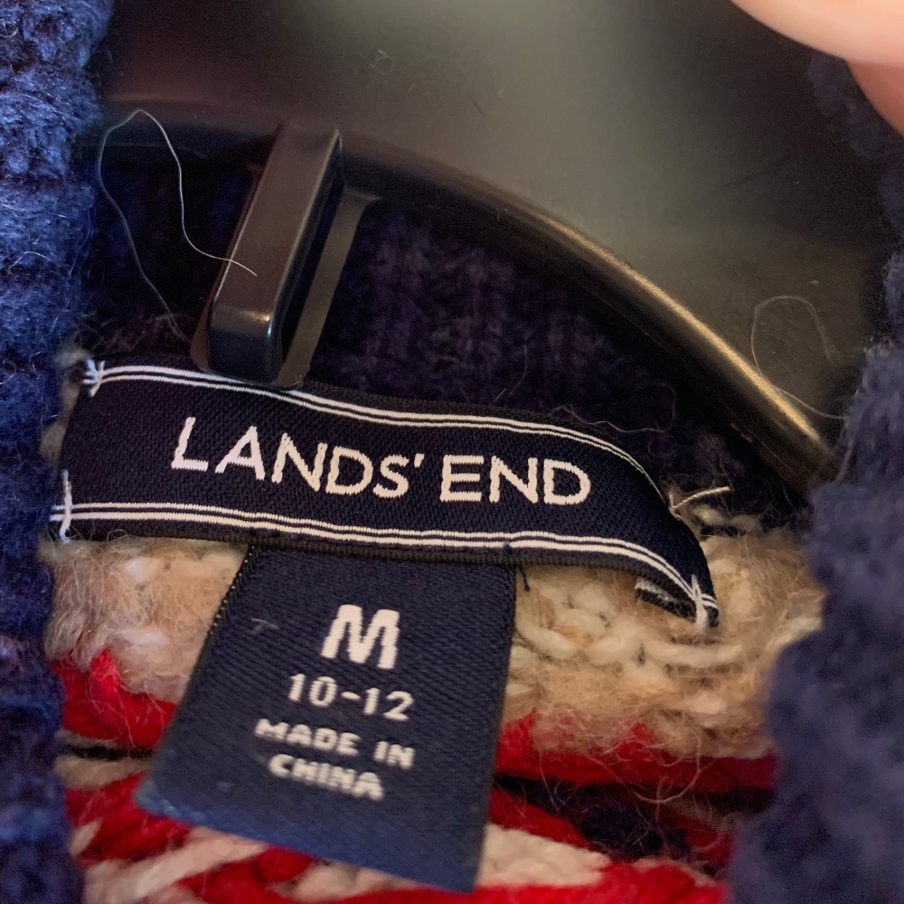 LANDS END TURTLENECK SWEATER - Picture 4 of 6